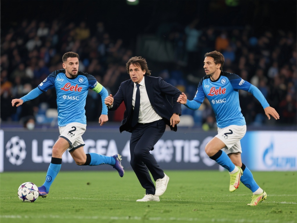 冠军教头孔蒂✨ 那不勒斯全队激情抛主帅庆夺冠 不仅仅是在国内联赛,那不勒斯在欧洲赛场同